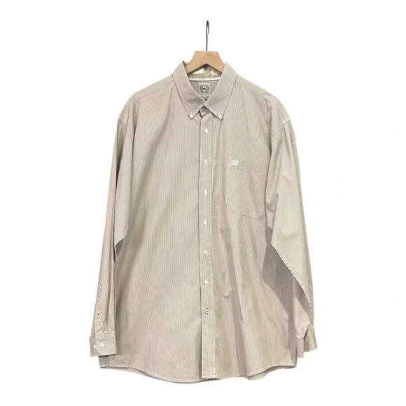 Cinch Mens Size Long Sleeve Button Up Casual Western Shirt Size XL - Picture 2 of 10